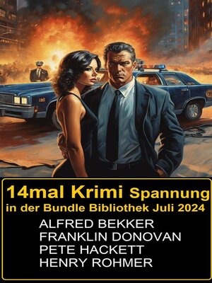 cover image of 14mal Krimi Spannung in der Bundle Bibliothek Juli 2024